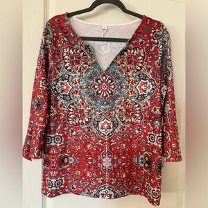 Women’s 3/4 Sleeve, Size Small